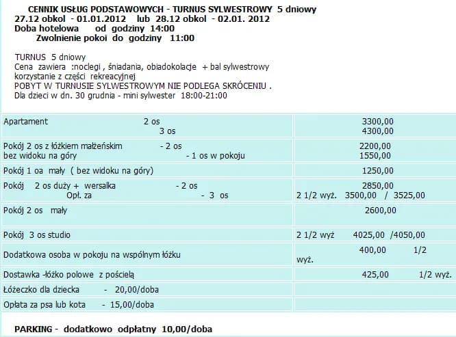 Cennik wyciągów w Bukowinie Tatrzańskiej – poznaj tajemnice cen i ofert